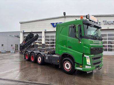lastbil volvo fh_500_8x4_pusher_tridem hejs_kran
