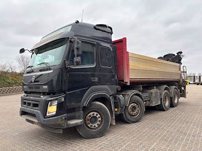 lastbil volvo volvo_fmx_540_8x4 hejs_kran