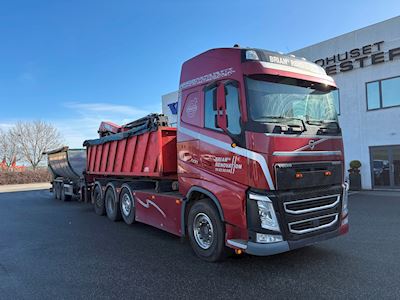 lastbil volvo fh500 hejs_kran