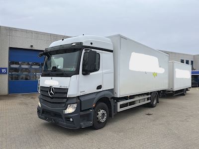 lastbil mercedes actros_1833 kasse_lift