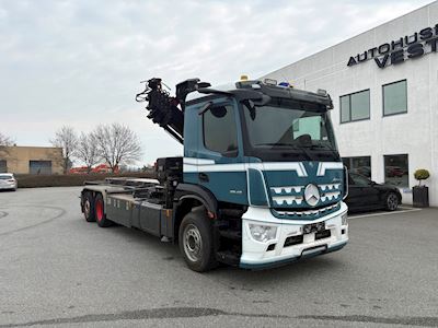 lastbil mercedes arocs_2546 hejs_kran