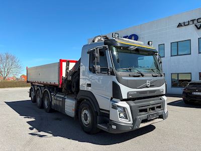 Volvo FMX 540 - Hydraulisk forhjulstræk Abroller/Kran
