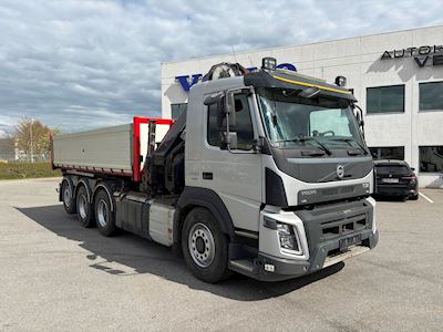 lastbil volvo fmx_540_-_hydraulisk_forhjulstraek hejs_kran