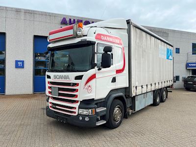 lastbil scania r450 presenning
