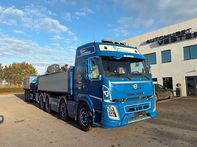 lastbil volvo fmx500_8x4 tip_kran